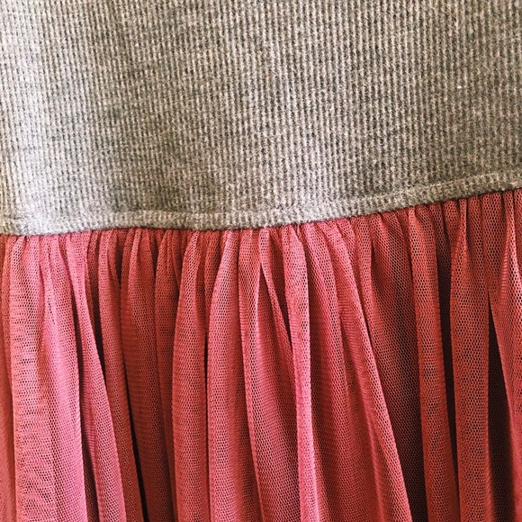 Dress with Tulle Skirt - Picture 2 of 3